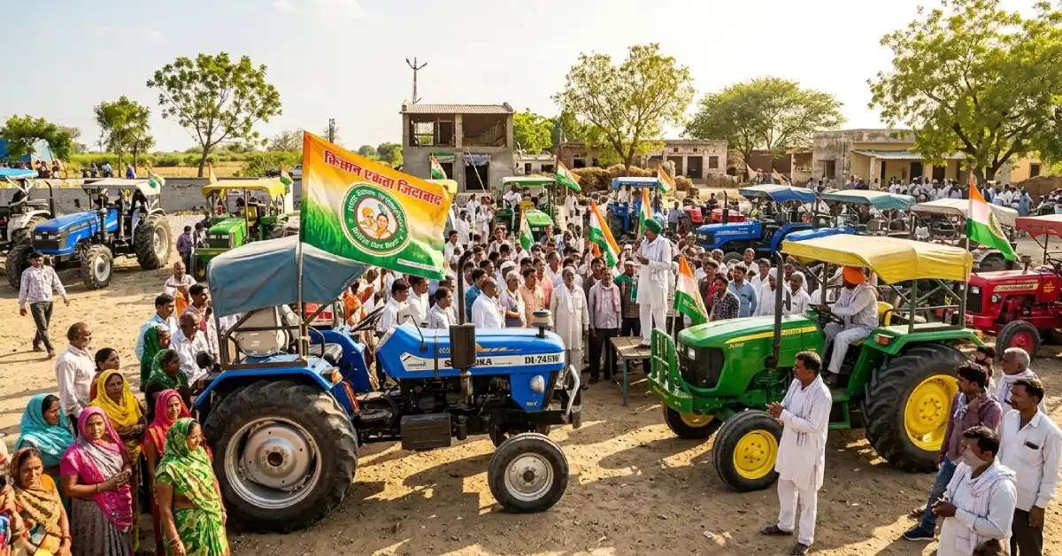 ખેડૂત આંદોલનમાં પડ્યા બે ફાંટા, ગાંધીનગર કૂચ પહેલાં જ વિવાદ