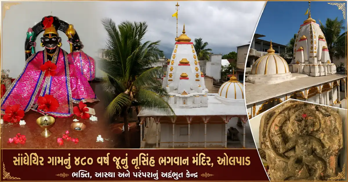 Narsinh Bhagwan Mandir Olpad Patotsav Sandhiyer Village